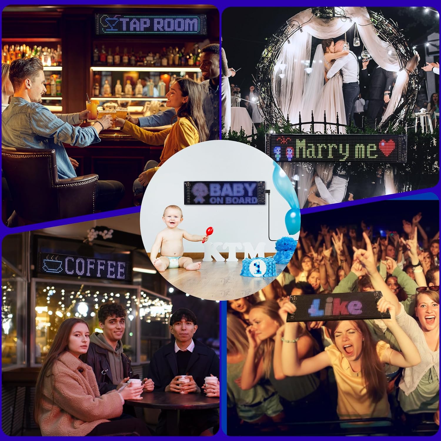 2PCS Devil Eyes Light for Cars,Led Eyes for Car Windshield,Programmable Led Sign,Controlled by a Remote Control and a Bluetooth APP,Suitable for Cars, SUVs & Trucks. - Image 8