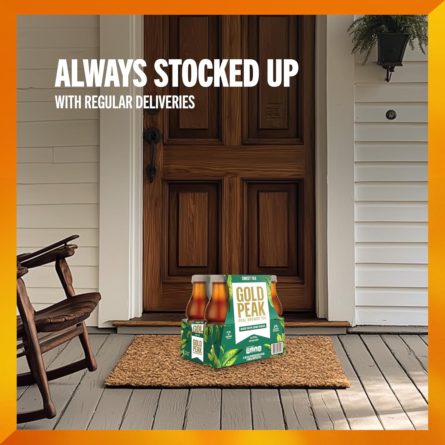 Gold Peak Tea, Sweet Tea, 16.9 fl oz, 6 Pack - Image 8