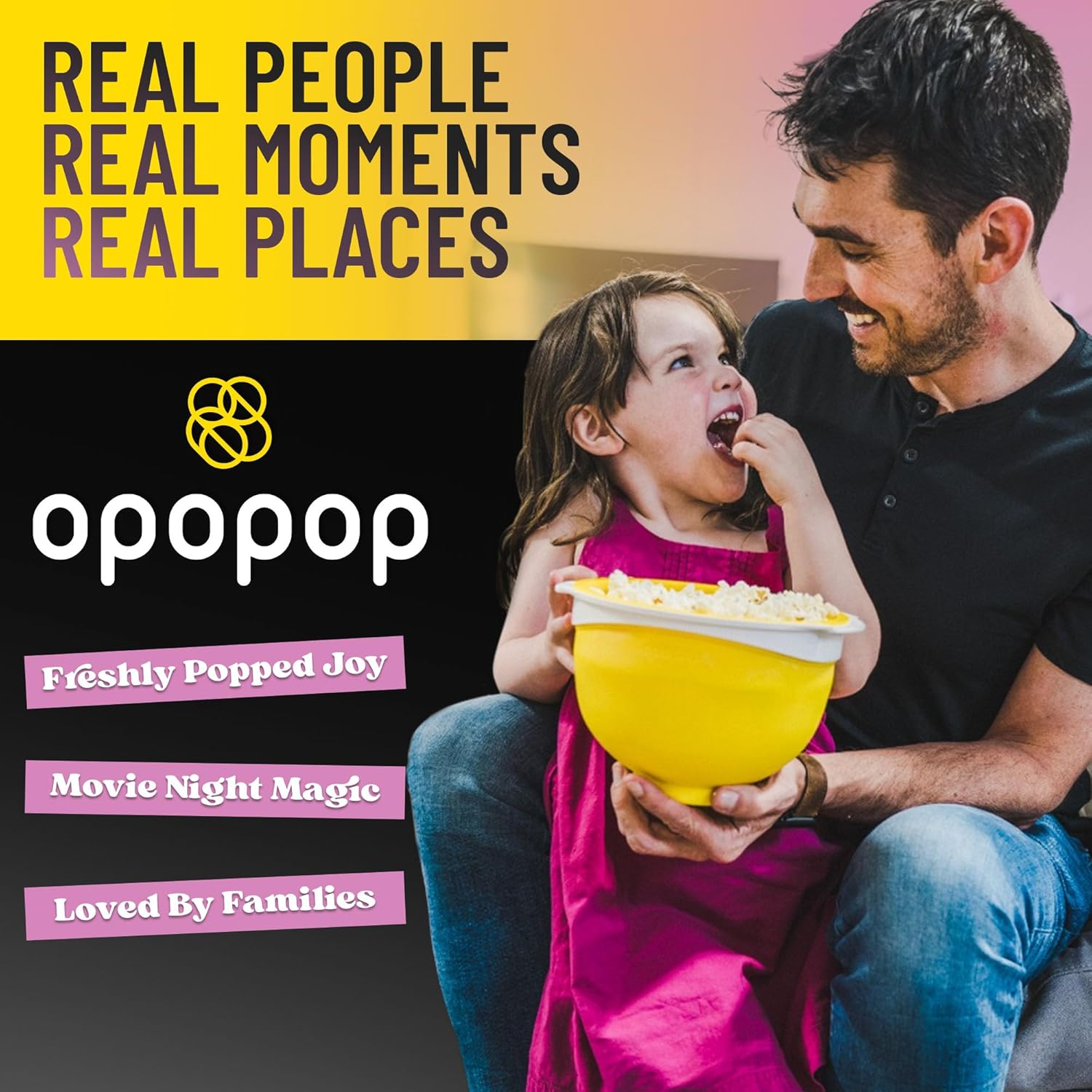 Opopop Microwave Popcorn - Pop Cups Lightly Salted 6-Pack, Non-GMO Gourmet Popcorn Kernels & Popcorn Flavoring, Gluten Free Snacks, Easy to Make and No Mess - Image 6