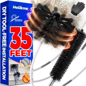 Holikme 35Feet Dryer Vent Cleaner K...
