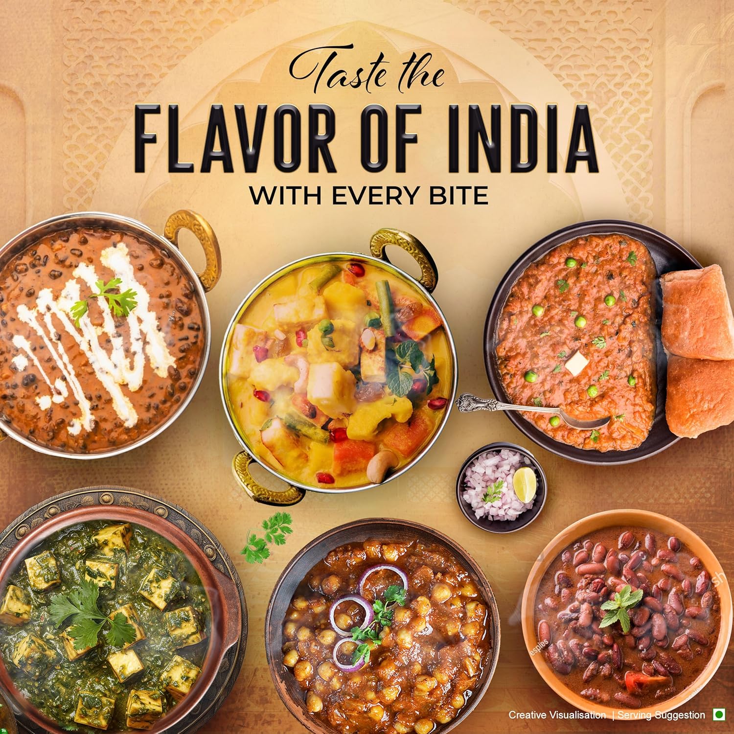 Kitchens of India Ready To Eat Dinner Variety Pack of 6 - 10 Ounces, Authentic Vegetarian Indian Food, Gluten-Free - Image 4