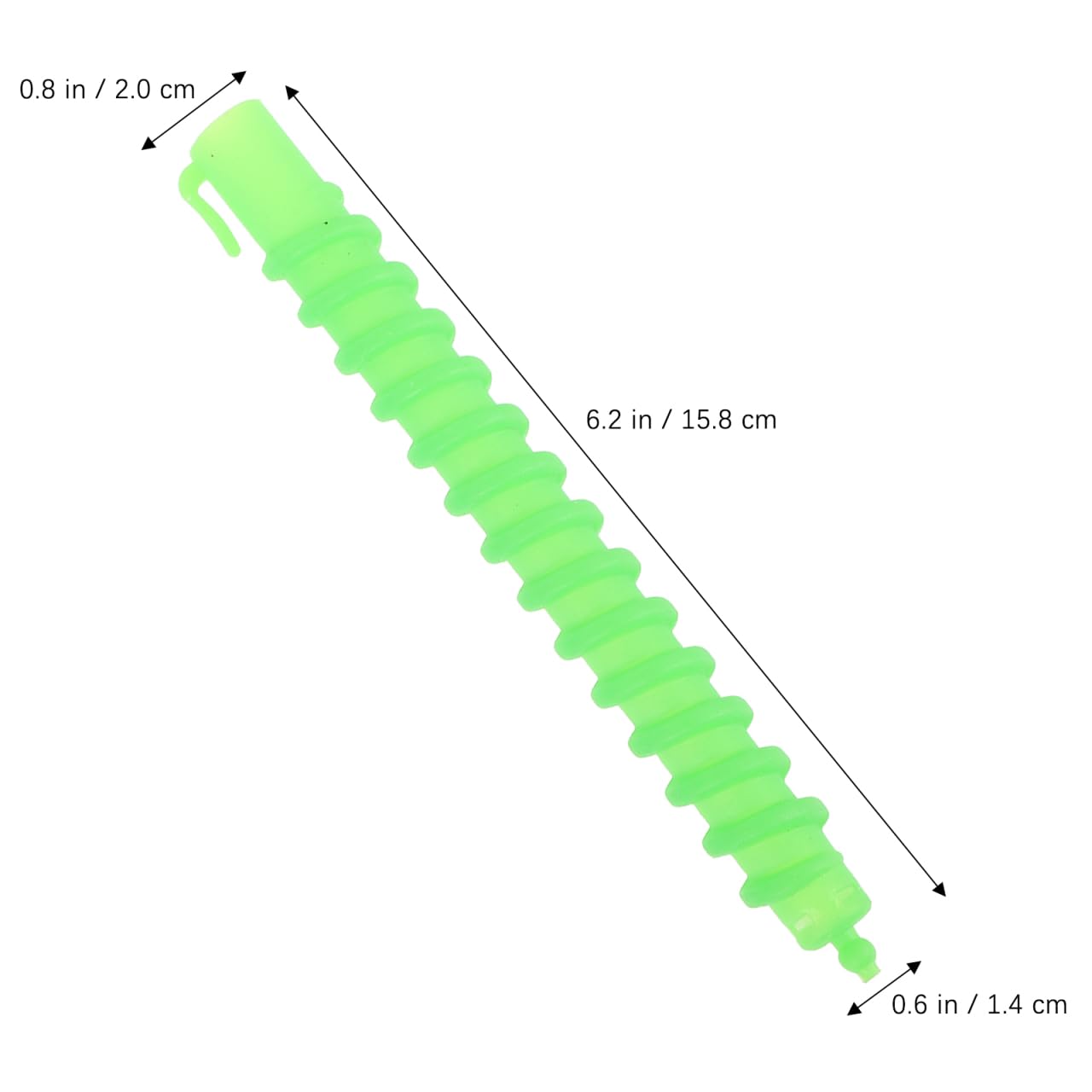 60Pcs Hollow Spiral Perm Bars 6.22 Inch Lightweight Perm Rods for Professional Cold Styling Suitable for Long and Short Hair - Image 4