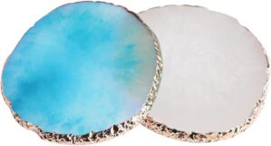 2 Pieces Resin Nail Art Palette, Na...