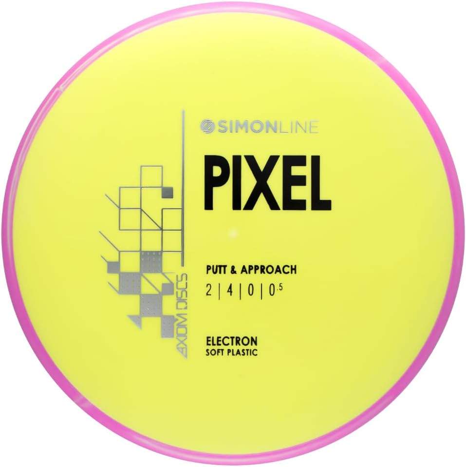 Axiom Discs Electron Pixel Simon Lizotte Edition Disc Golf Putter (Choose Your Firmness/Colors May Vary)