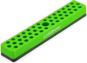 CASOMAN 1/4″ Hex Bit Organize...