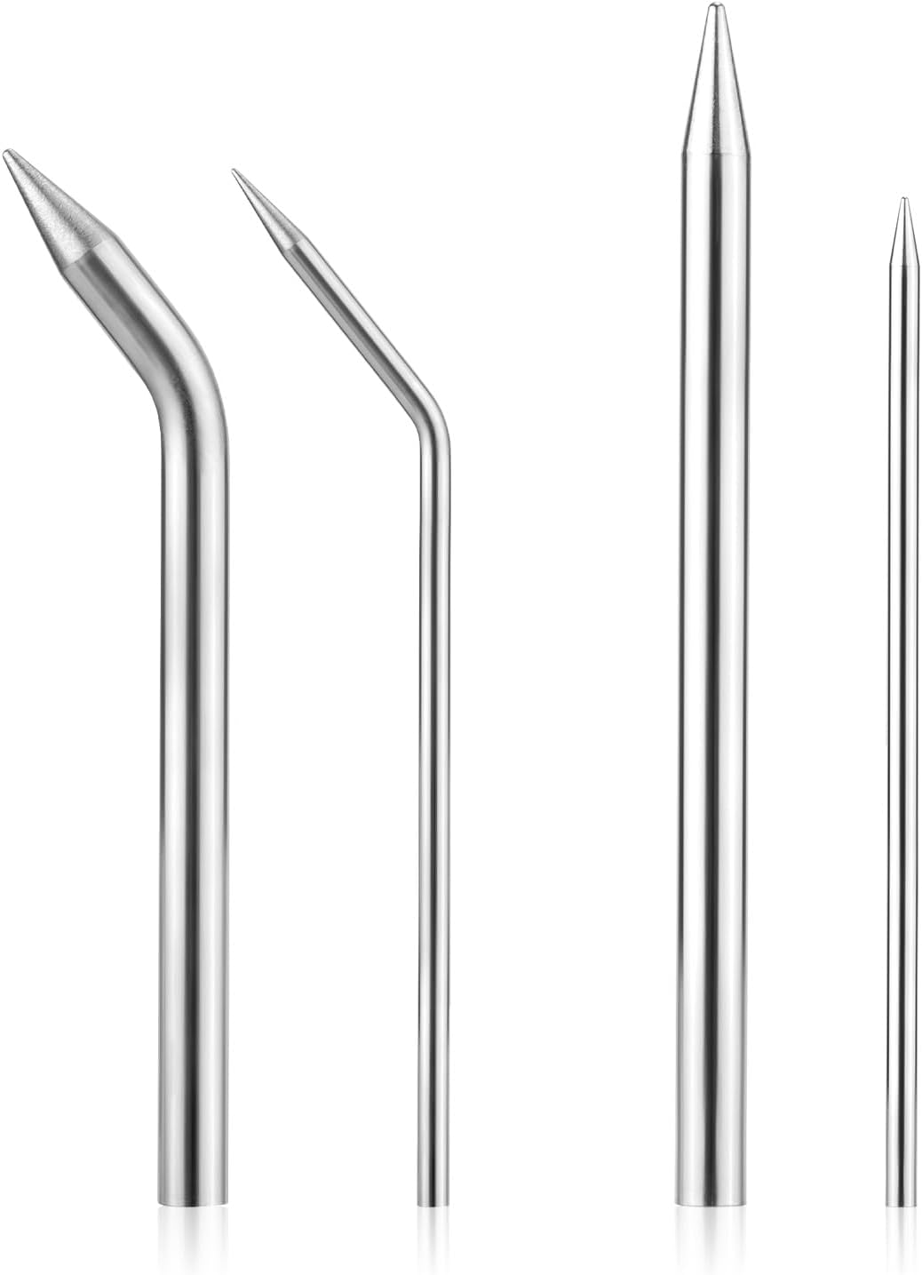 4pcs Baseball Lacing Needle, Handy Glove Shoelace Repair Kit Durable Reliable Leather Lacing Needle Precise Mitt Needle Curved Needles Tool for Softball Baseball Glove Relacing and Repair