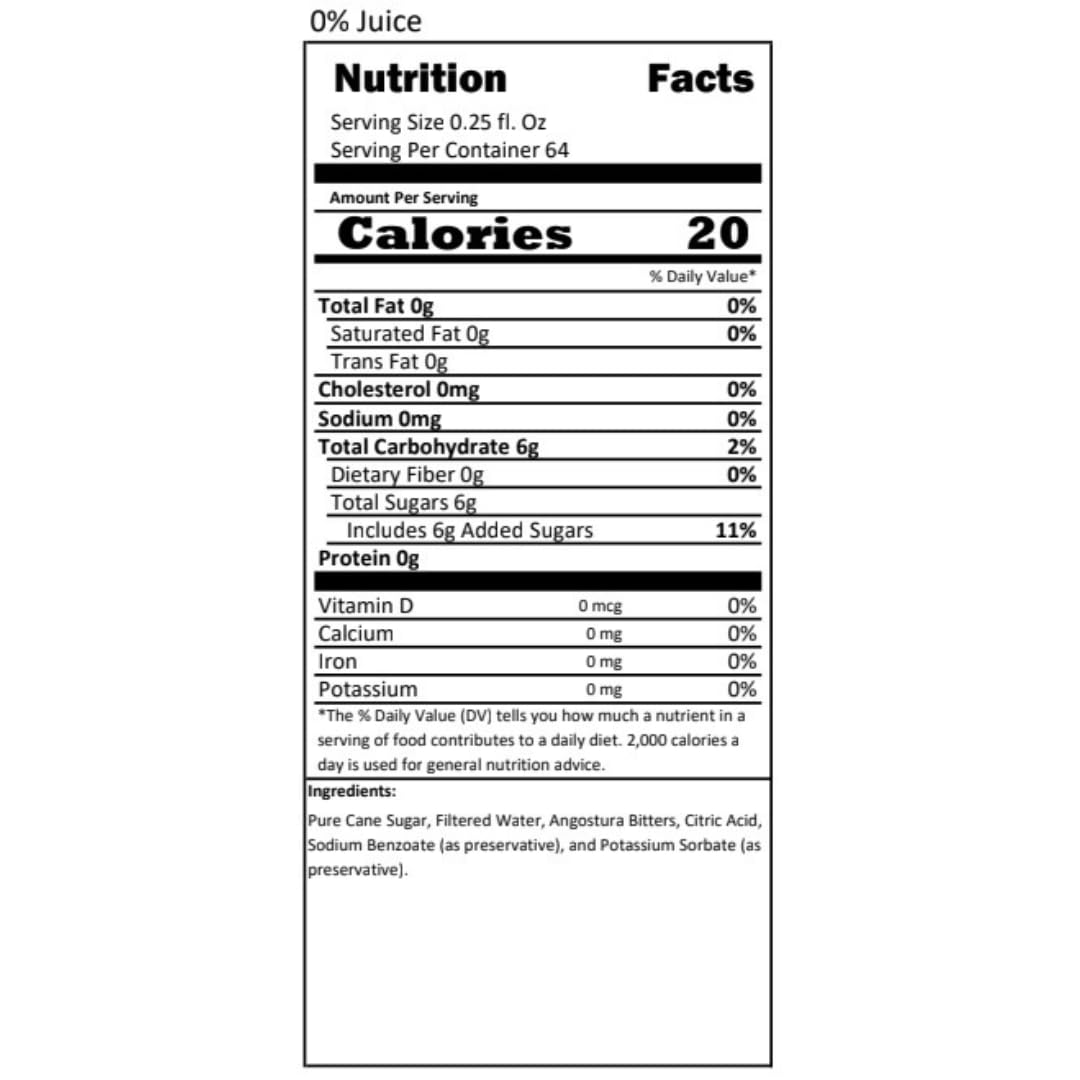 Smokeshow Cocktail Syrup - 64 Servings (16 oz, Classic Old Fashioned) - Image 2