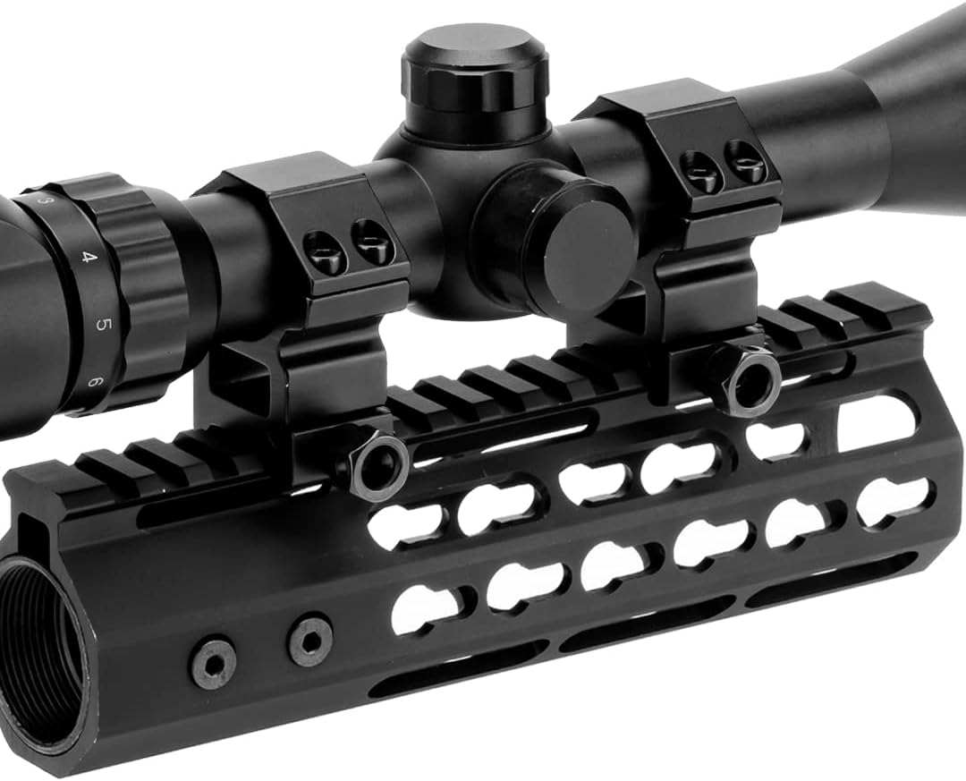 1'' Scope Rings, 2Pcs High Profile or 2Pcs Medium Profile 1 Inch Scope Mount Rings for Picatinny Rail - Image 6