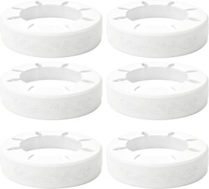 Reusable Silicone Tumbler Ring,6Pac...