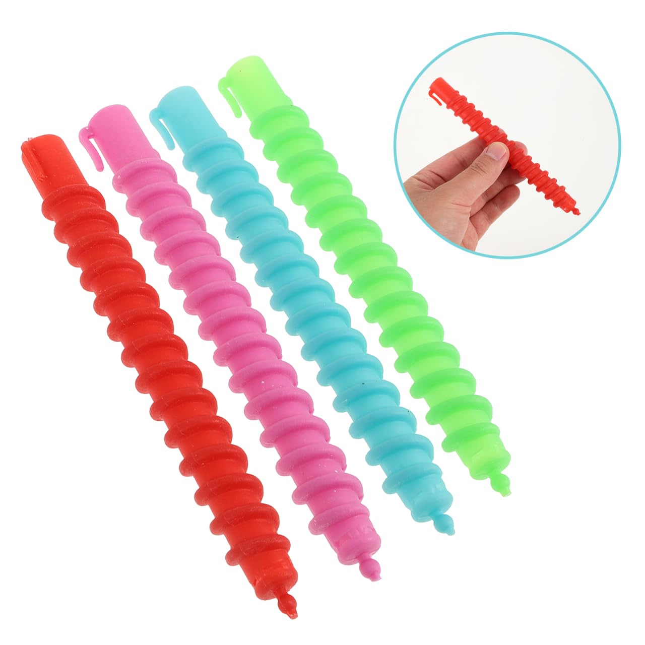 60Pcs Hollow Spiral Perm Bars 6.22 Inch Lightweight Perm Rods for Professional Cold Styling Suitable for Long and Short Hair - Image 8