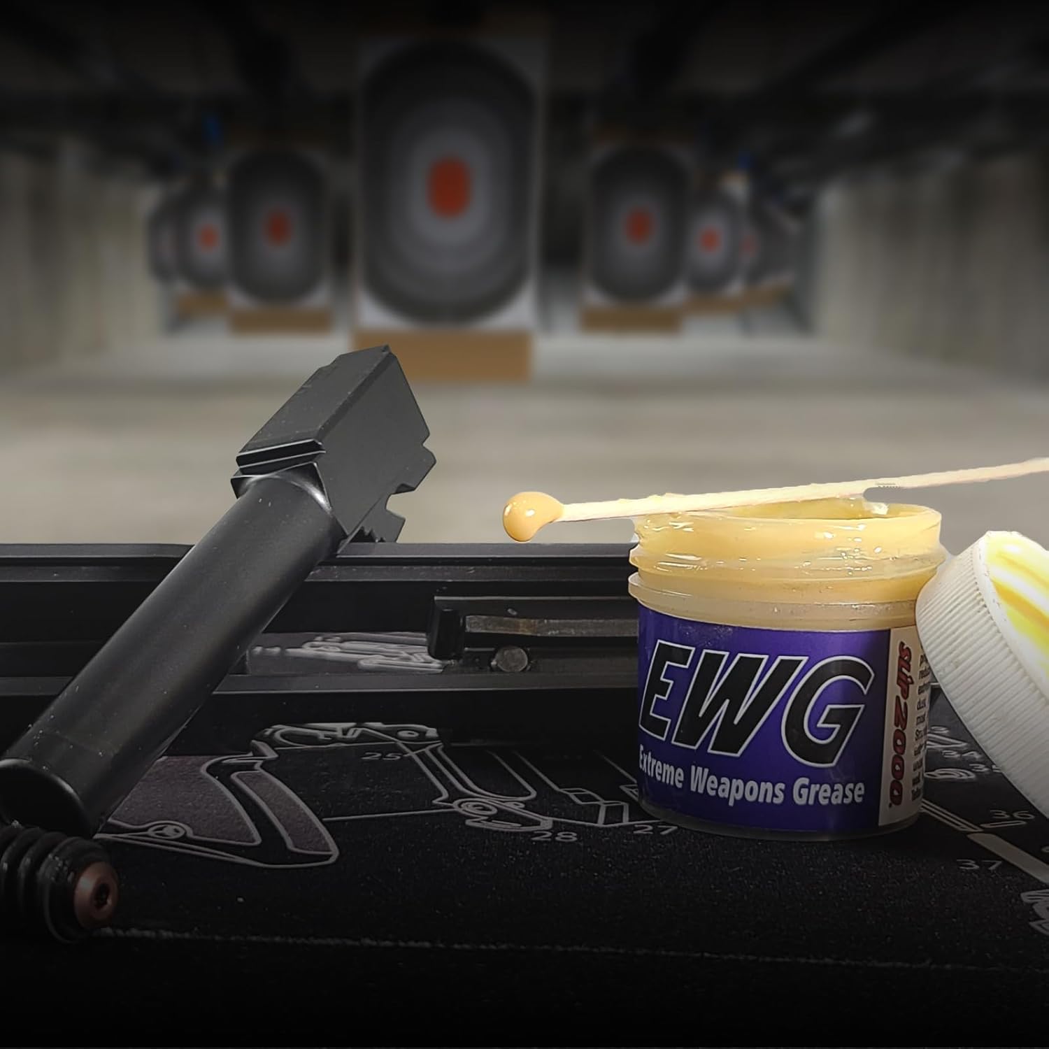 SLIP 2000 Extreme Weapons Grease (EWG), Reduces Friction and Wear, Grease Lube in Anti-Ware Package, Extreme Pressure Properties, No PTFE, 4 oz - Image 7