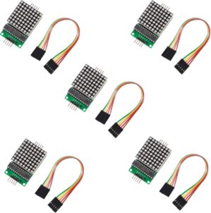 5 Pcs MAX7219 Dot Matrix Module 8&#...