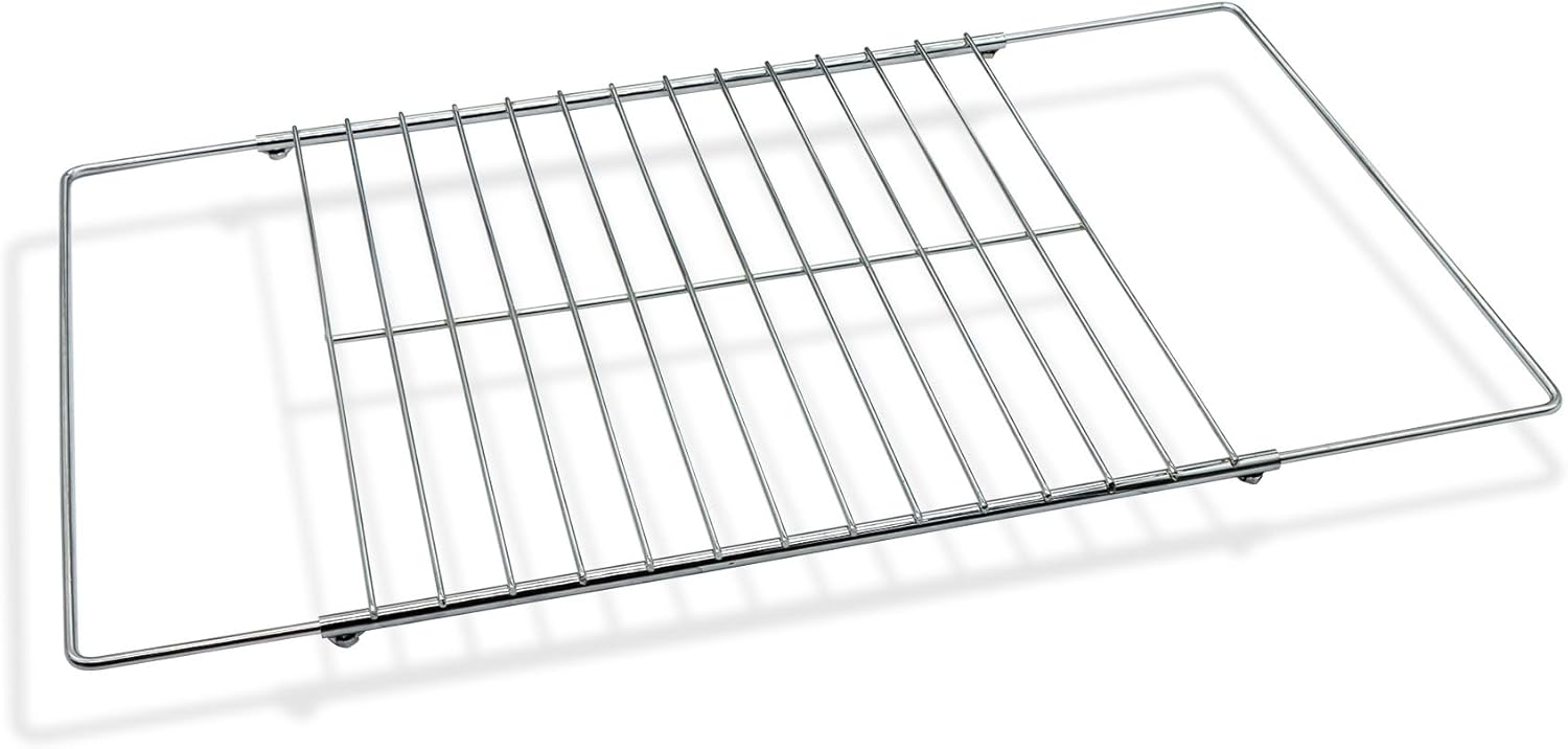 2Pack Adjustable Extendable Oven Rack, Wire Racks, Universal Telescopic Oven Cooker Shelf Rack For Whirlpool Frigidaire GE Kenmore Ovens. Adjusts from 14.5 Inches - 25.5 Inches Wide. - Image 4