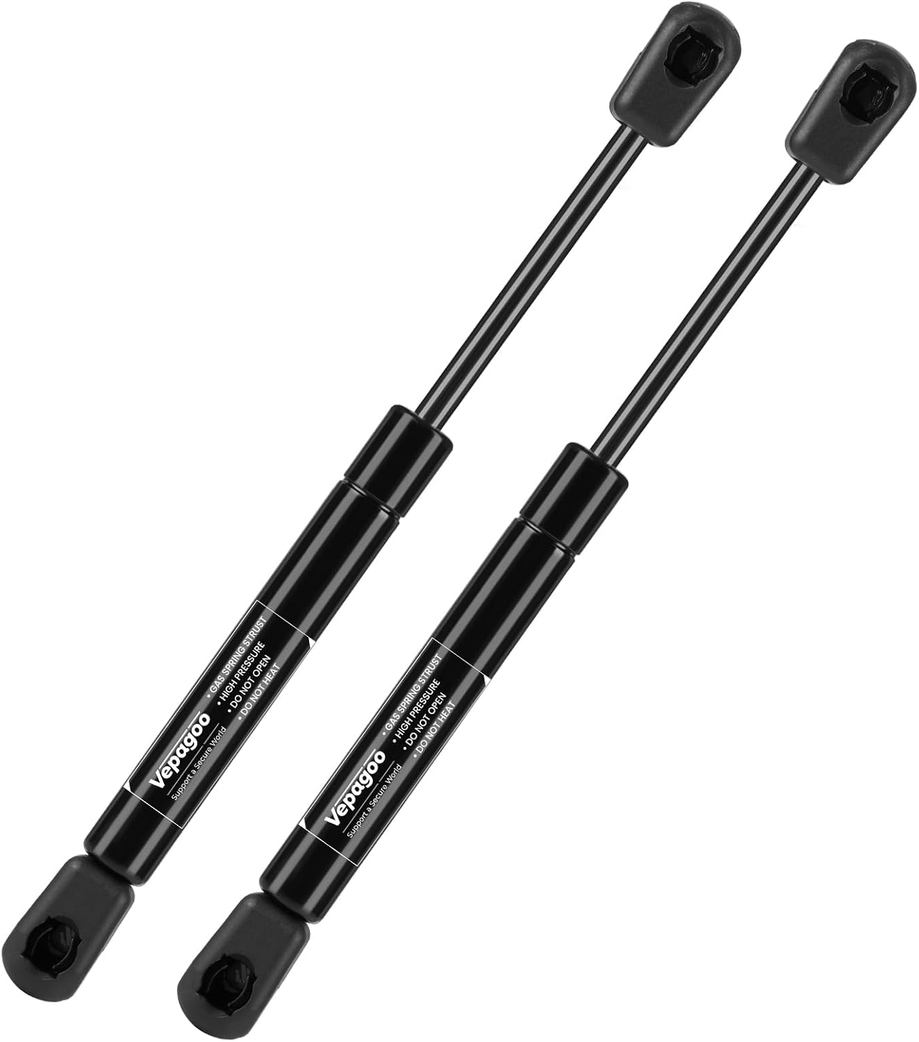 Vepagoo C16-14722 11 inch 22 lb Gas Strut Shock Spring Lift Support Fit for Camper Shell Topper Window Yakima Rocket Box, 2 Pcs