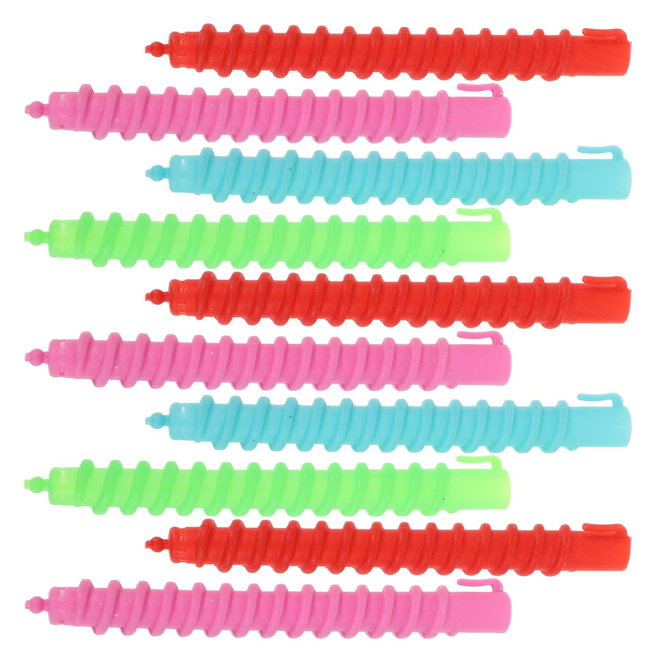 60Pcs Hollow Spiral Perm Bars 6.22 Inch Lightweight Perm Rods for Professional Cold Styling Suitable for Long and Short Hair - Image 7