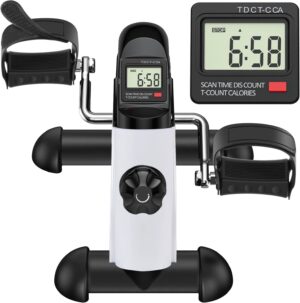 Under Desk Bike Pedal Exerciser, Po...