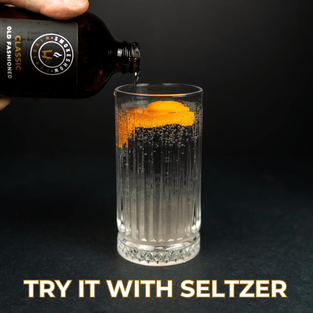 Smokeshow Cocktail Syrup - 64 Servings (16 oz, Classic Old Fashioned) - Image 7