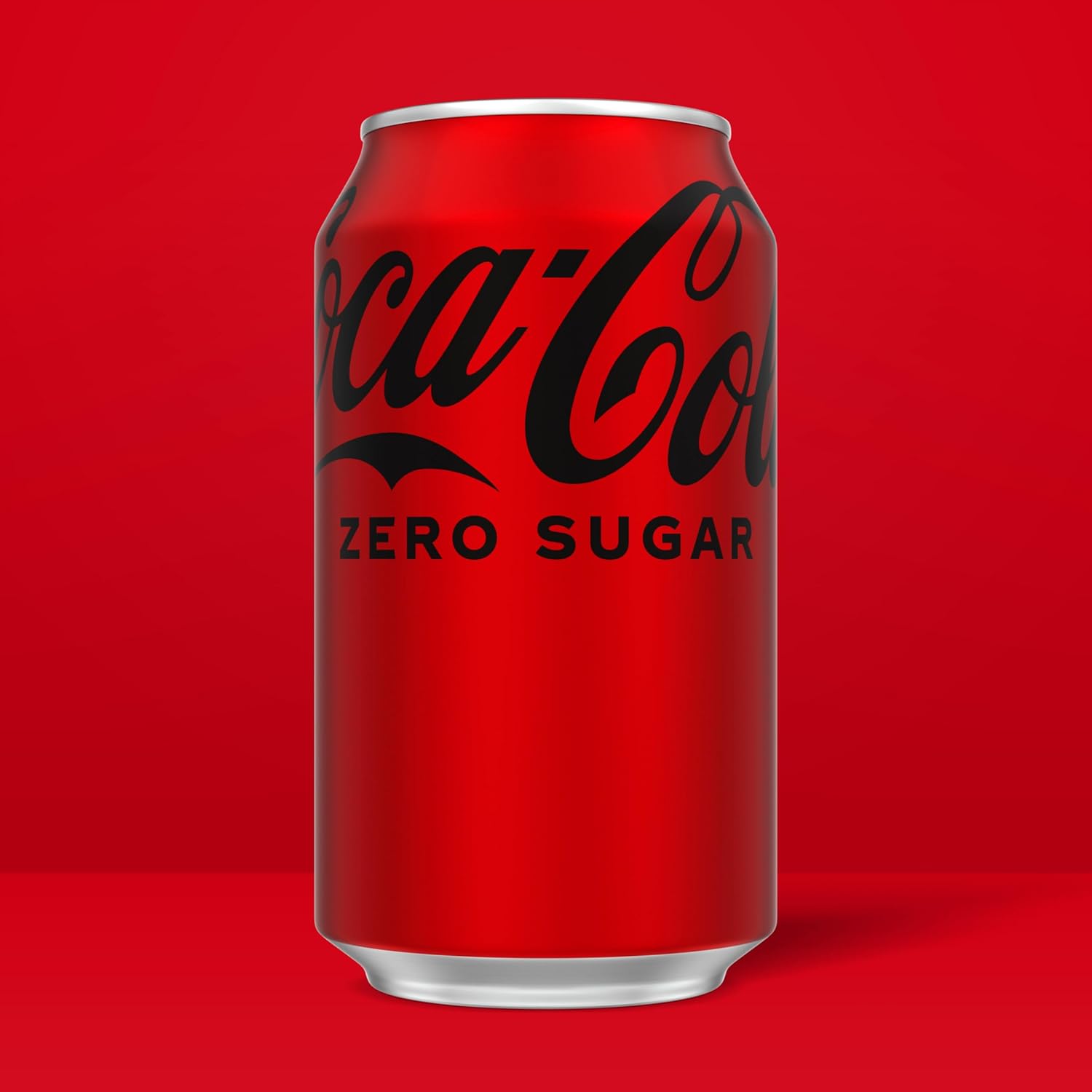 Coca-Cola Zero Sugar Soda, 12 fl oz Cans, 12 Pack - Classic Cola Soft Drink Fridge Pack - Image 4