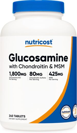 Nutricost Glucosamine 1800mg with C...
