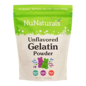 NuNaturals Unflavored Beef Gelatin ...