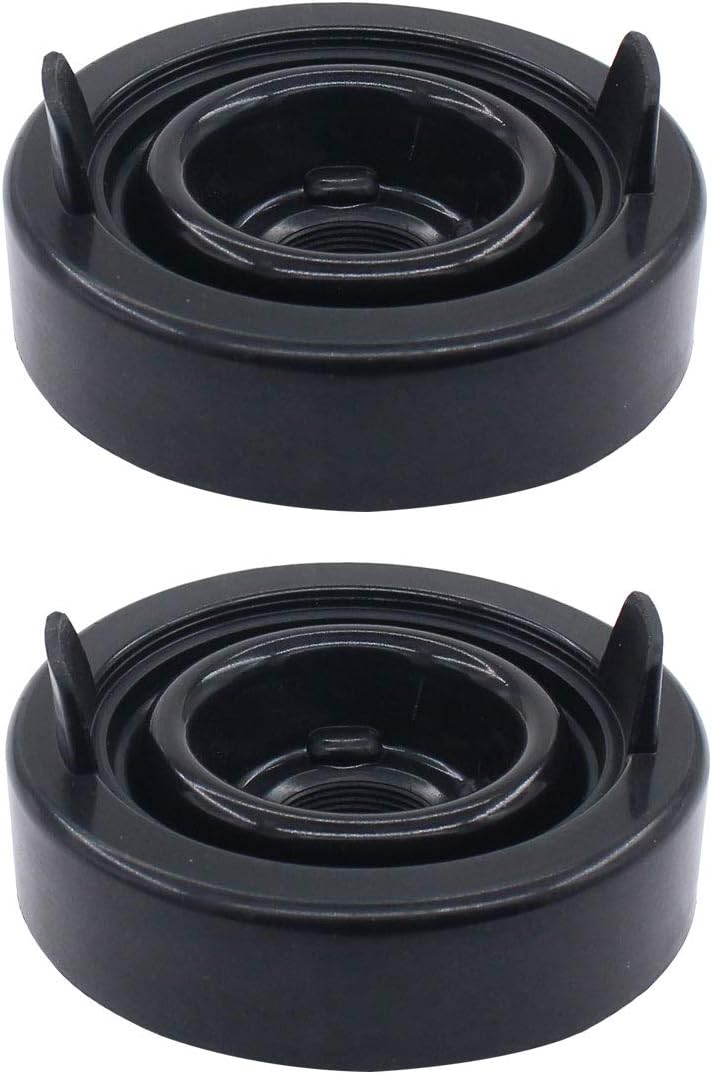 NewYall 2Pcs 80mm Headlight Dust Cover Cap Rubber Seal with 20mm Hole Universal for LED Headlamp Housing Conversion for Honda for Toyota for VW for Kia for Nissan for Hyundai for Ford etc