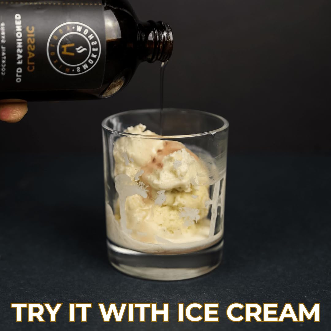 Smokeshow Cocktail Syrup - 64 Servings (16 oz, Classic Old Fashioned) - Image 9