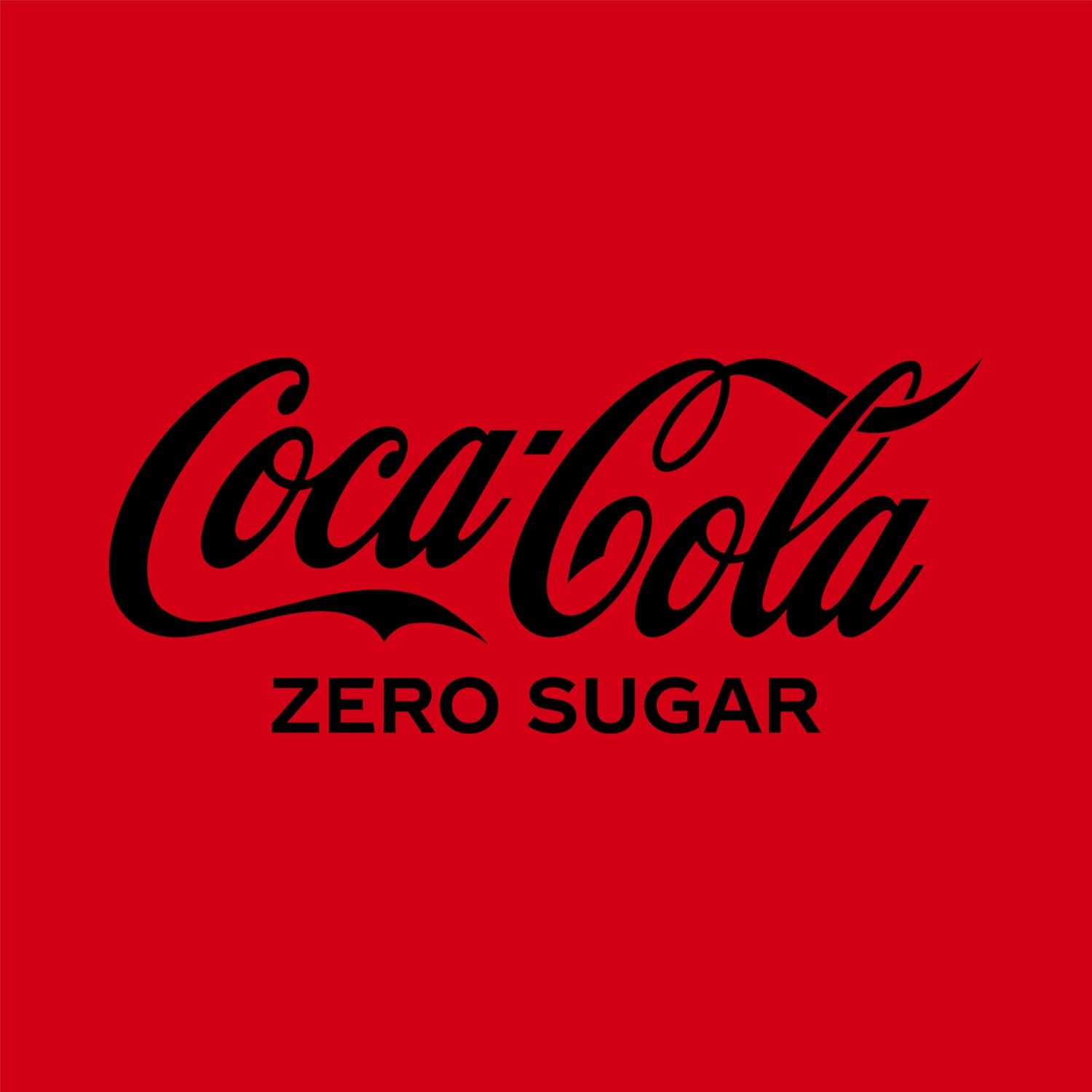 Coca-Cola Zero Sugar Soda, 12 fl oz Cans, 12 Pack - Classic Cola Soft Drink Fridge Pack - Image 5