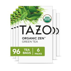 TAZO Organic Zen Green Tea Bags, Ca...