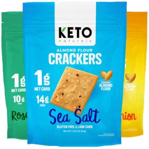 keto snacks Keto Crackers chips (va...