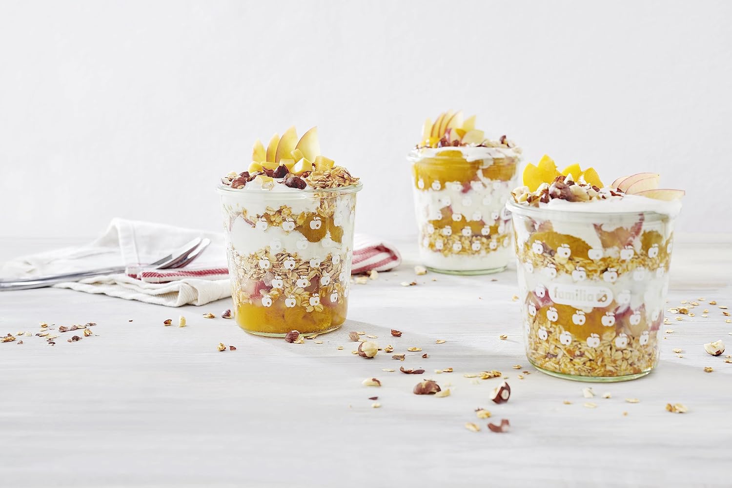 Familia Swiss Muesli Cereal, Premium Recipe with Spelt Flakes, Krispies, Fruit and Nuts, 0g Added Sugar, 21 Ounce (Pack of 1) - Image 3