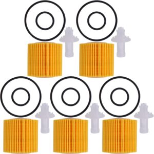 NewYall 5Pcs 04152-YZZA6 Engine Oil...