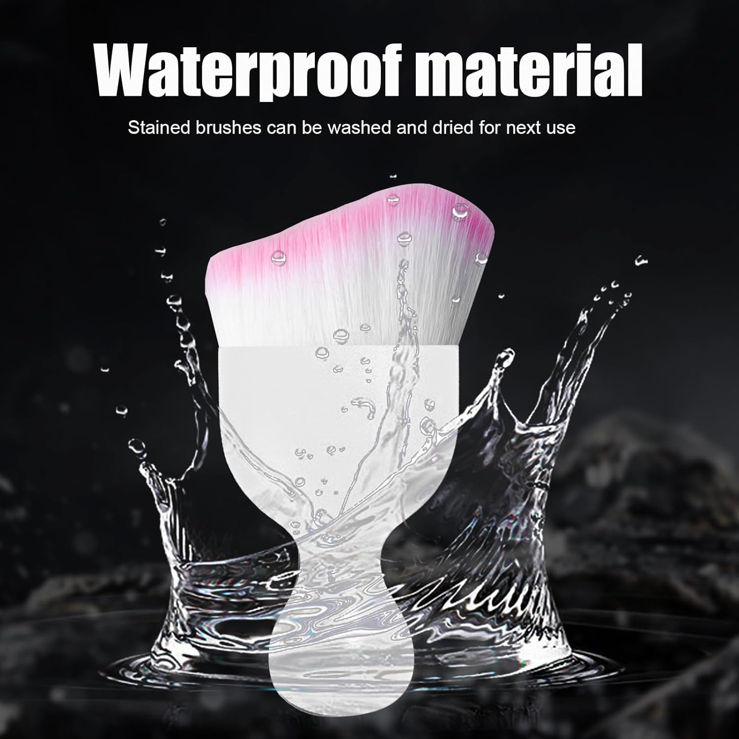 Ziciner 2 PCS Car Detailing Brush, Curved Soft Bristles Auto Removal Dust Collectors, Universal Vehicle Dashboard, Air Conditioner Vents etc Interior Cleaning Tool Accessory (White/White/Pink) - Image 4