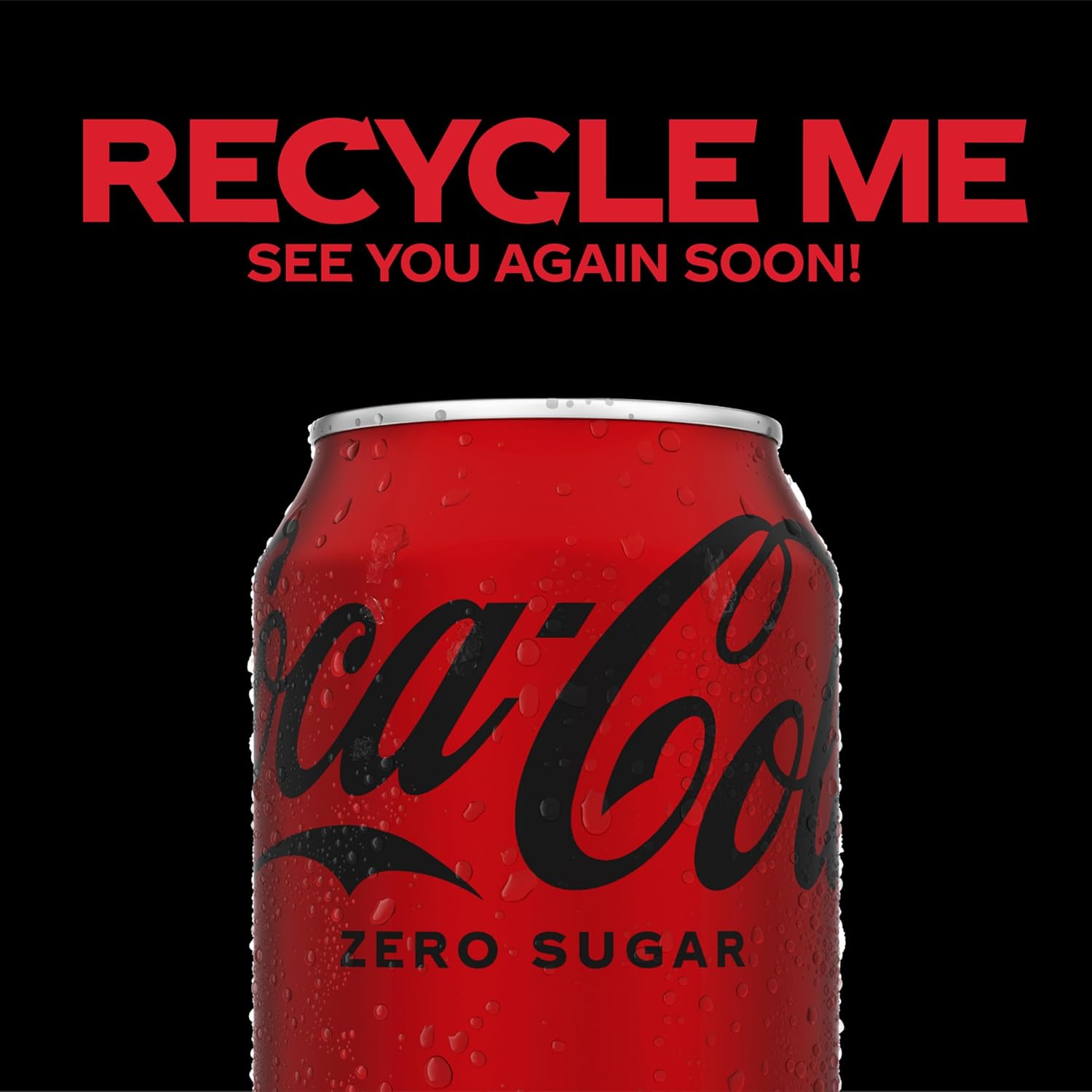 Coca-Cola Zero Sugar Soda, 12 fl oz Cans, 12 Pack - Classic Cola Soft Drink Fridge Pack - Image 10