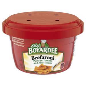 Chef Boyardee Beefaroni Pasta, Micr...