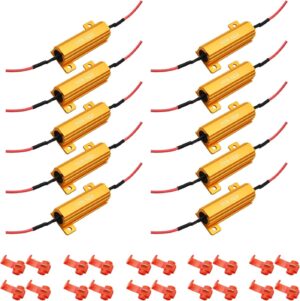 AUXLIGHT 10Pcs Quality 50W 6ohm Loa...