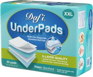 DAFI Disposable Bed Pads Extra Larg...