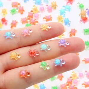 200 Pcs Mini Resin Turtles Glow in ...