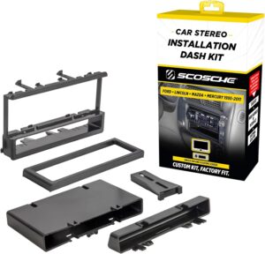 Scosche FD1327B Single DIN Dash Kit...