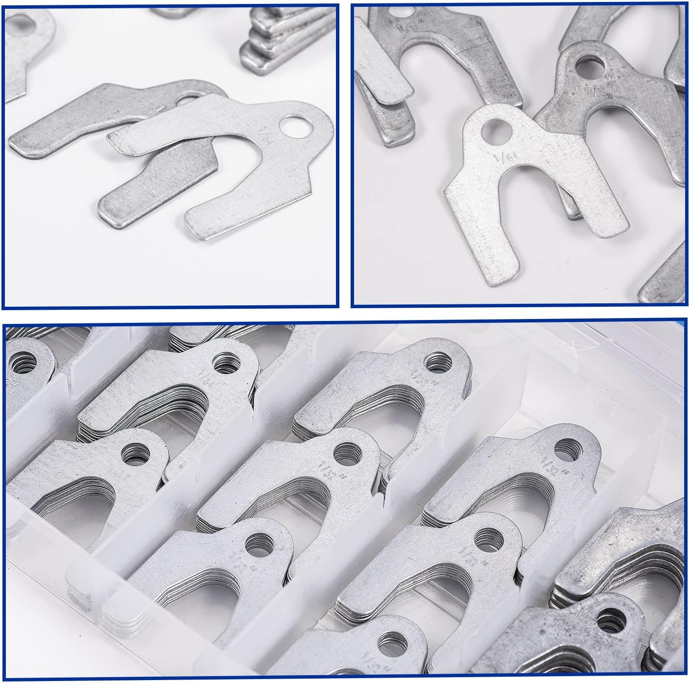 Auto Alignment Body Shims Assortment Kit 1/16" 1/64" 1/32" 1/8" (144 Pieces) BUSY-CORNER - Image 4