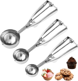 Cookie Scoop,Set of 3 Cookie Dough ...