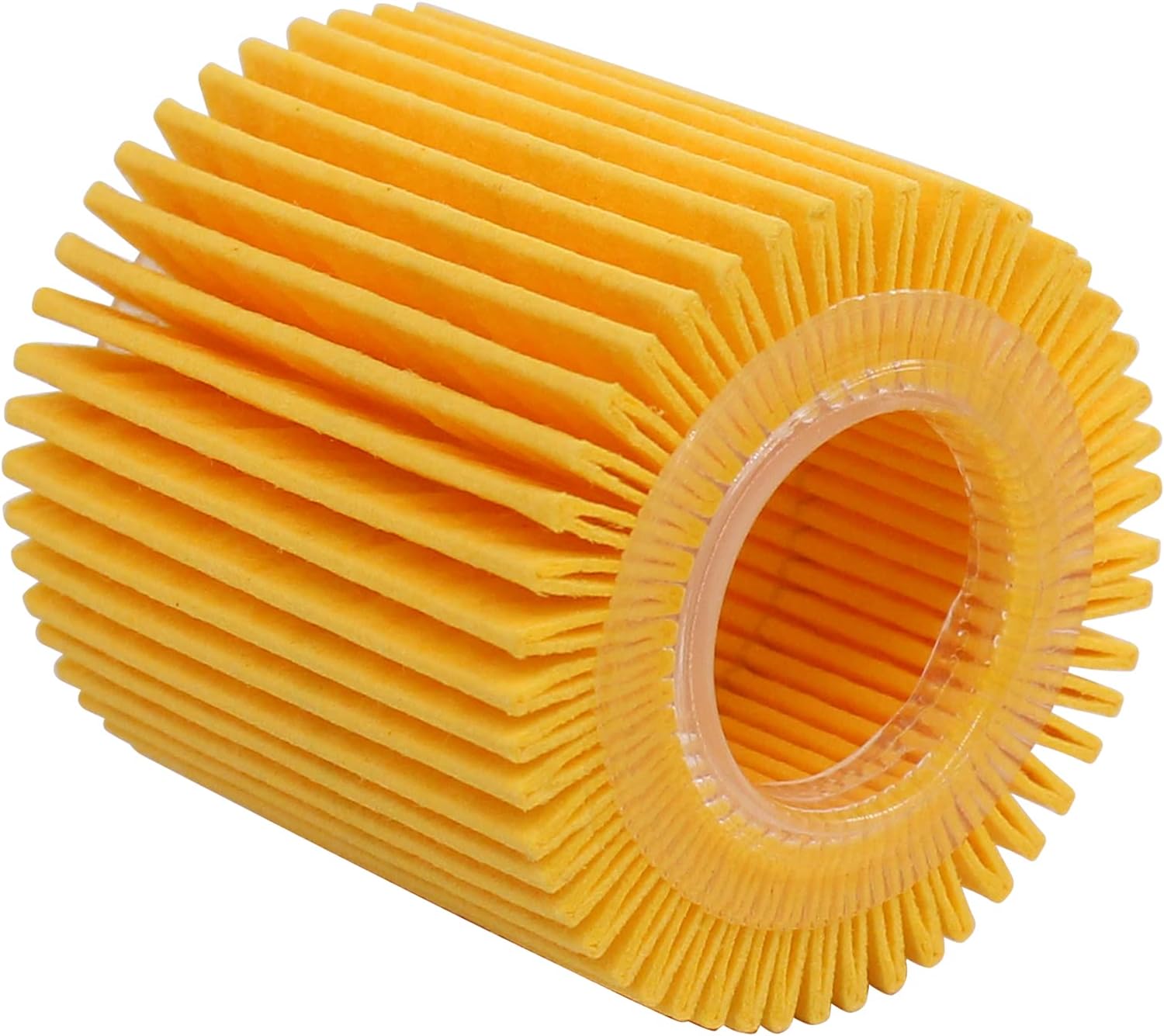 NewYall 5Pcs 04152-YZZA6 Engine Oil Filter with Gasket for Toyota Corolla 2009-2016 Matrix 2013-2014 Prius 2010-2015 Prius V 2012-2016 - Image 3