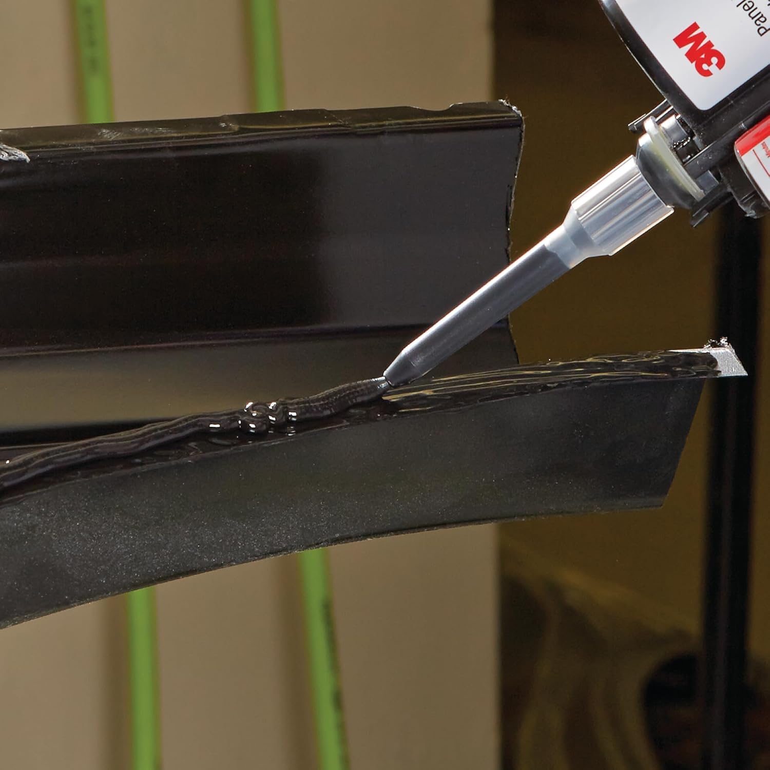 3M Panel Bonding Adhesive, 08116, OEM Recommended, Two-Part Epoxy, 200 ml/6.75 fl oz Cartridge , Black - Image 7