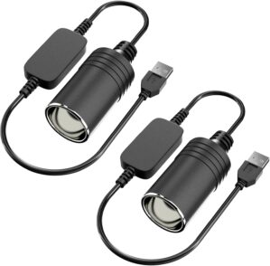 USB to Cigarette Lighter Adapter, 1...