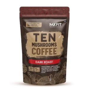 Instant Mushroom Coffee Dark Roast ...