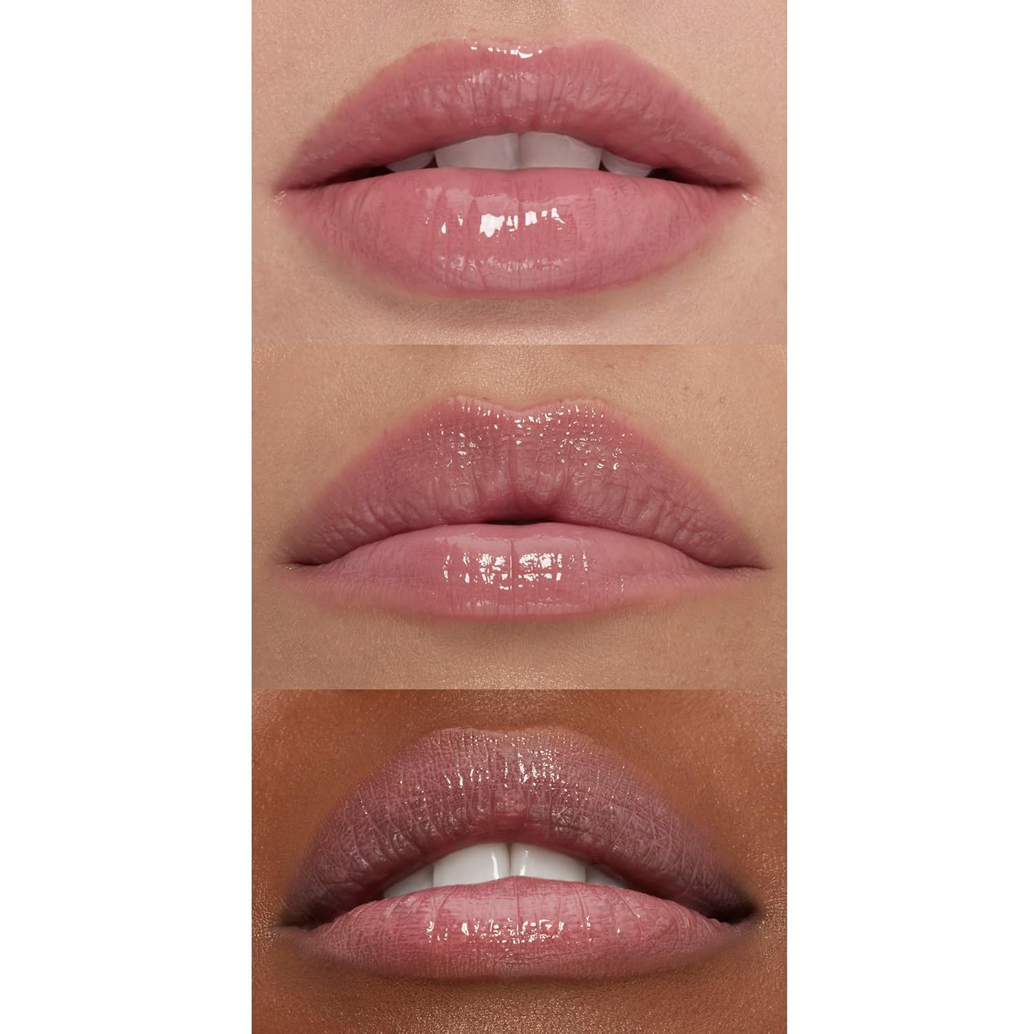 e.l.f. Lip Plumping Gloss, High-Shine Sheer Color, Hydrates & Creates Fuller Lips With Vitamin E, Vegan & Cruelty-Free, Sparkling Rosé - Image 4