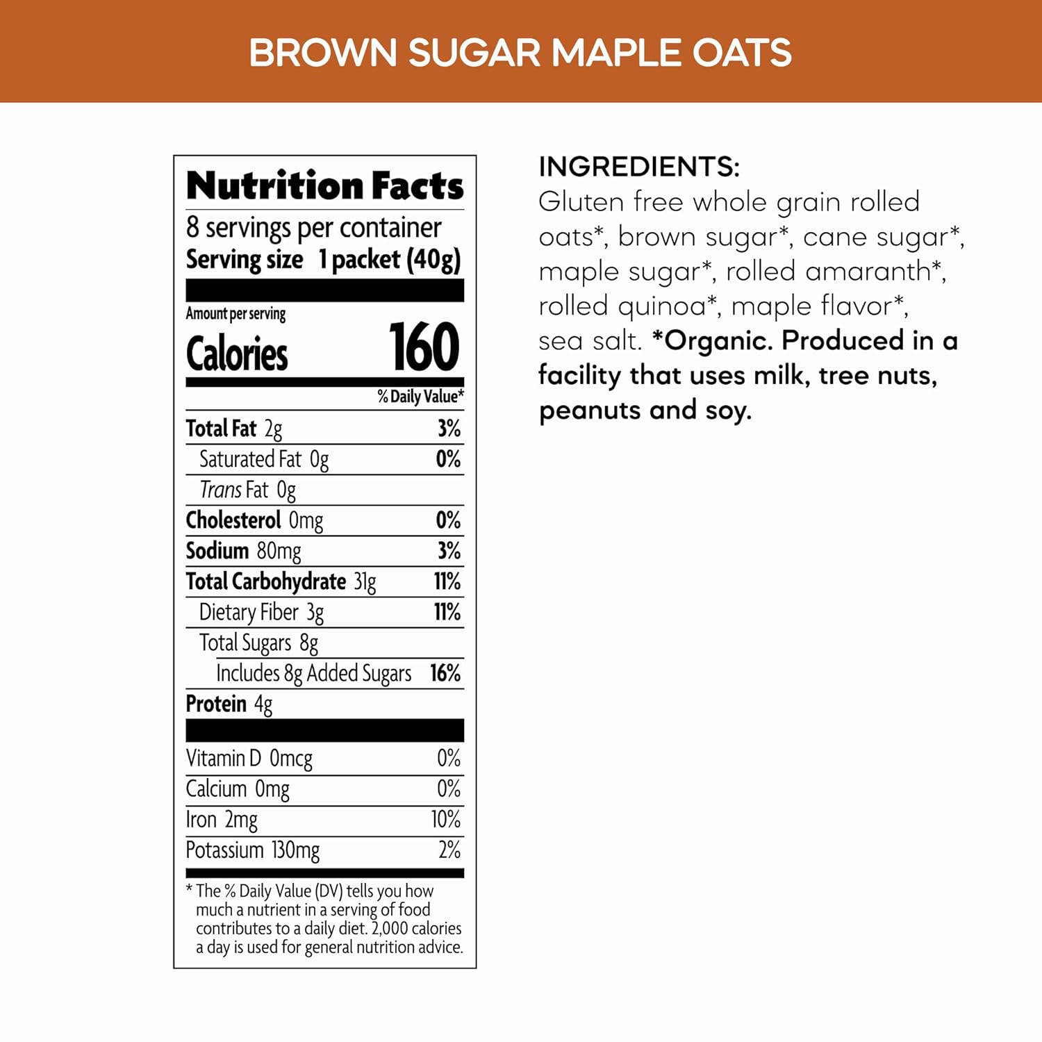 Nature's Path Organic Brown Sugar Maple Instant Oatmeal, 11.3 oz (Pack of 6), Gluten Free, Non-GMO - Image 7