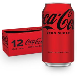 Coca-Cola Zero Sugar Soda, 12 fl oz...