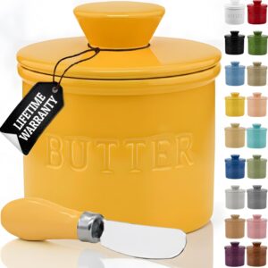 PriorityChef Butter Crock with Lid ...