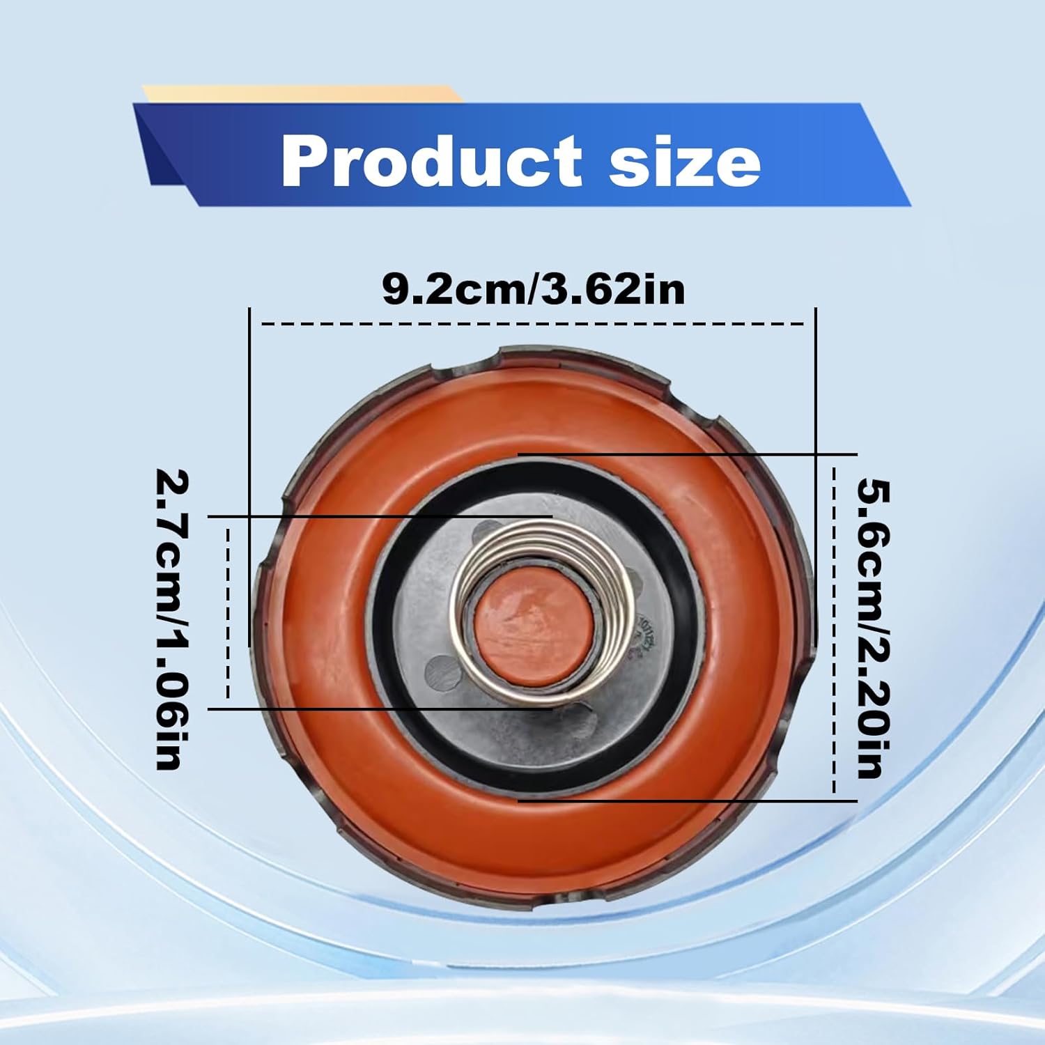 PCV Valve Diaphragm Cover Repair Kit Compatible with VW Golf Jetta Passat GTI Beetle Tiguan Audi A3 A4 A5 A6 A7 Q5 Replaces 06H103495AC 917-064 - Image 5