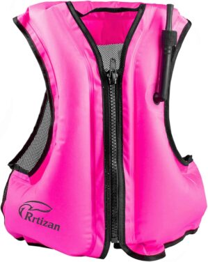 Rrtizan Inflatable Snorkel Vest for...